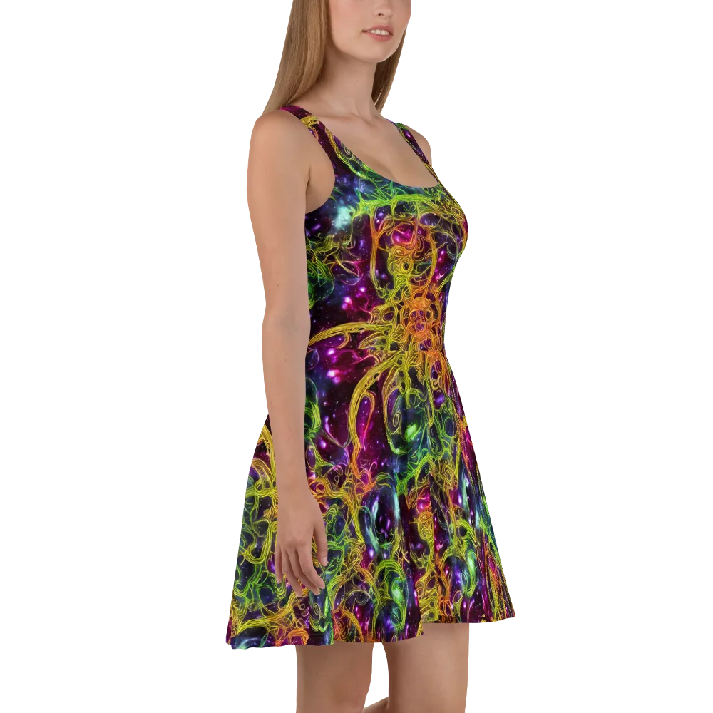 Infinite Filament on Skater Dress — Right