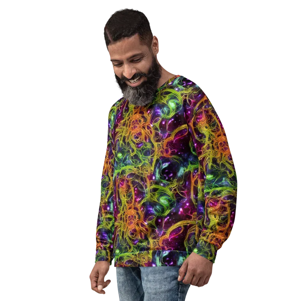 Infinite Filament on Sweatshirt — Left Front