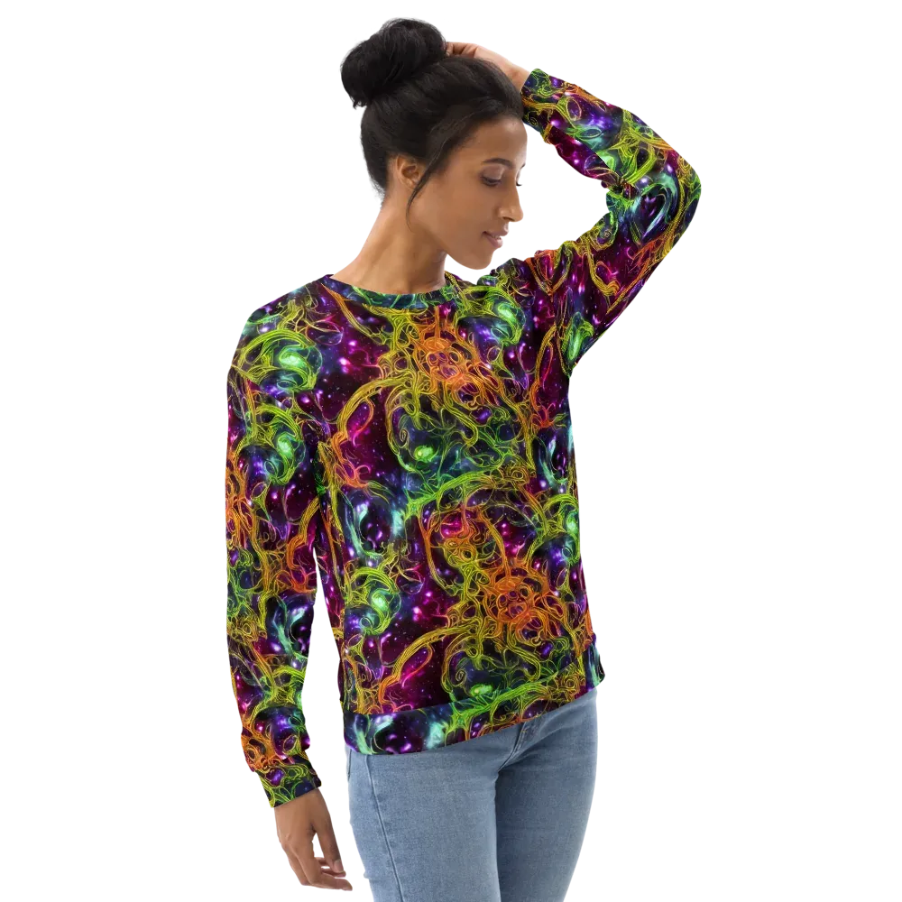 Infinite Filament on Sweatshirt — Right Front