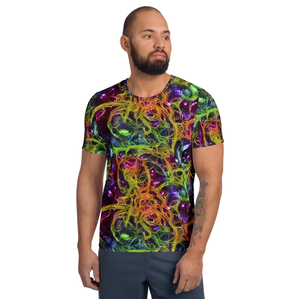 Infinite Filament on Men's Athletic T-Shirt — Front