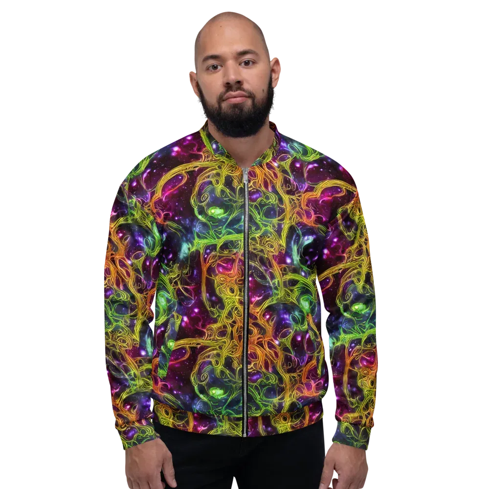 Infinite Filament on Bomber Jacket — Front