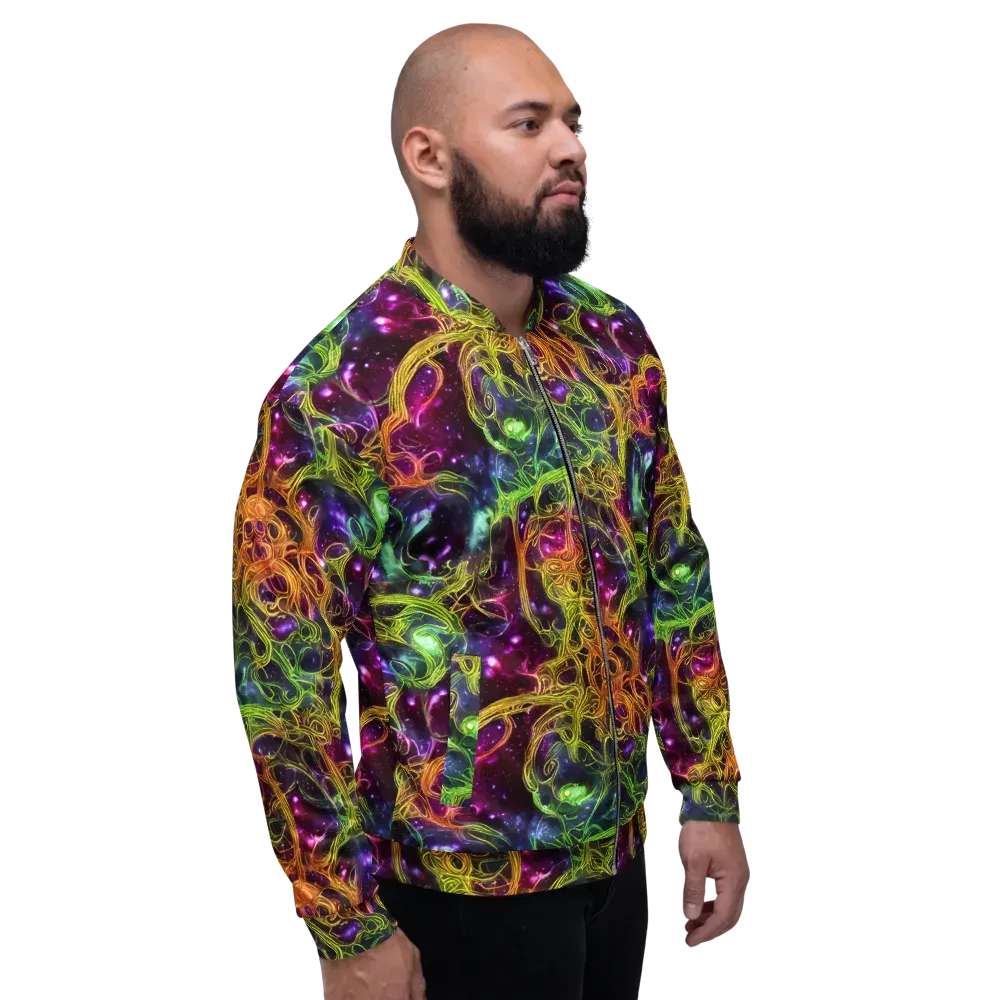 Infinite Filament on Bomber Jacket — Right