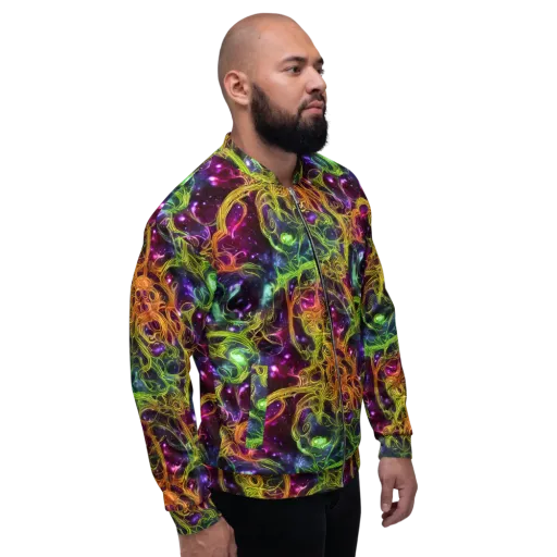 Infinite Filament on a Bomber Jacket