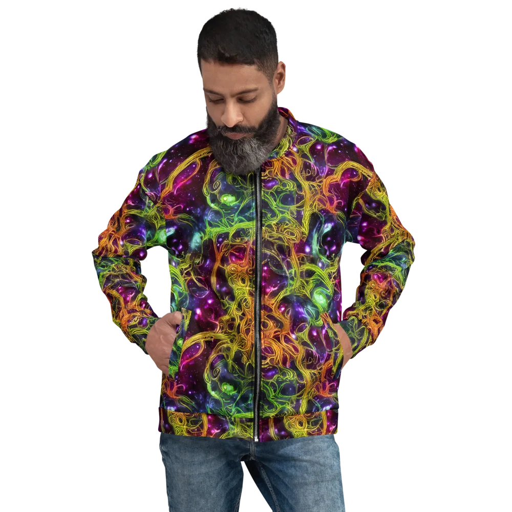 Infinite Filament on Bomber Jacket — Front