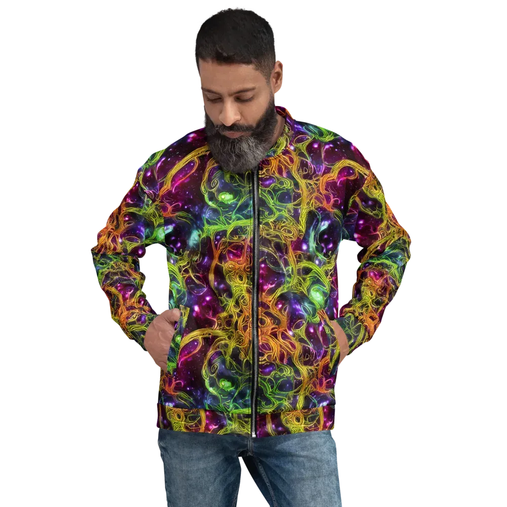 Infinite Filament on Bomber Jacket — Front