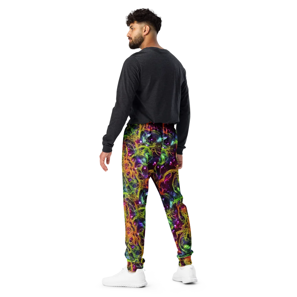 Infinite Filament on Men's Joggers — Back