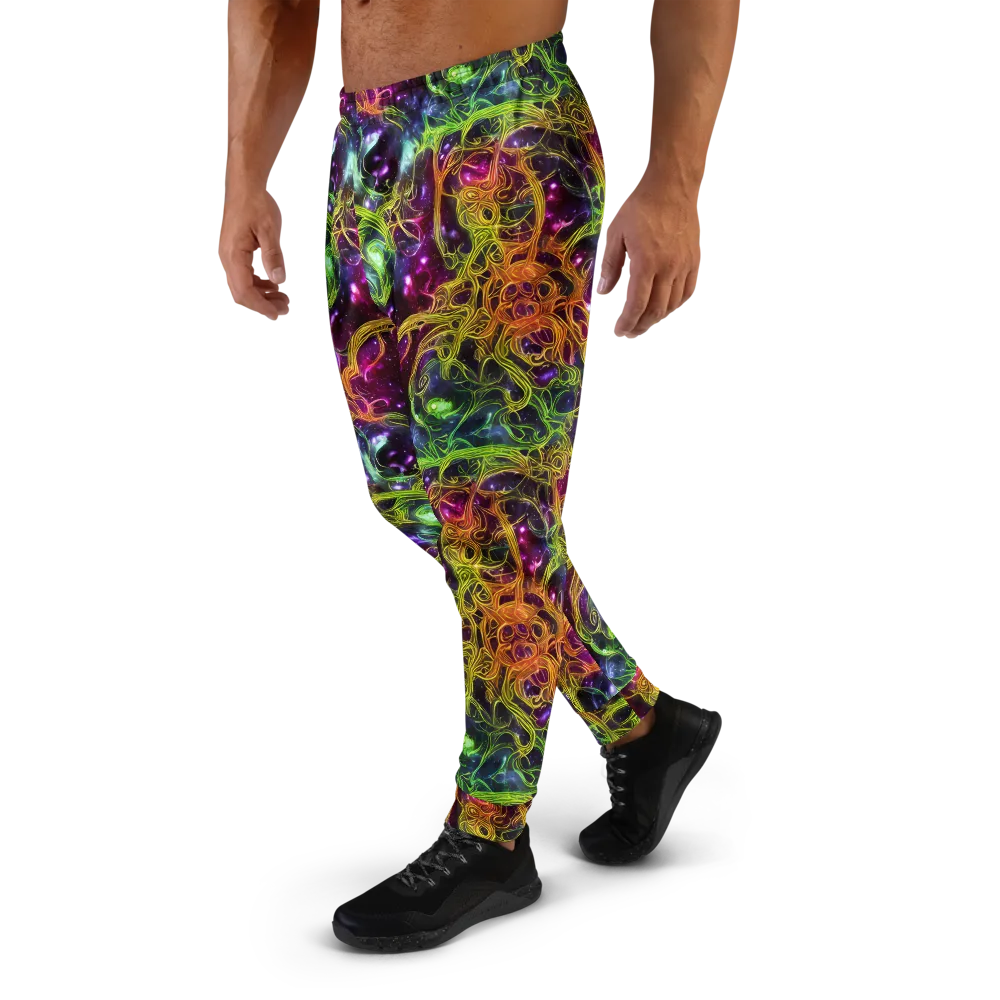 Infinite Filament on Men's Joggers — Left