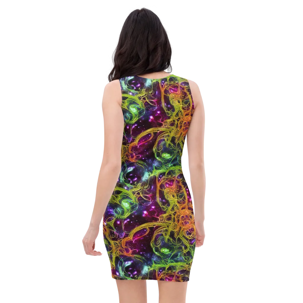 Infinite Filament on Bodycon Dress — Back