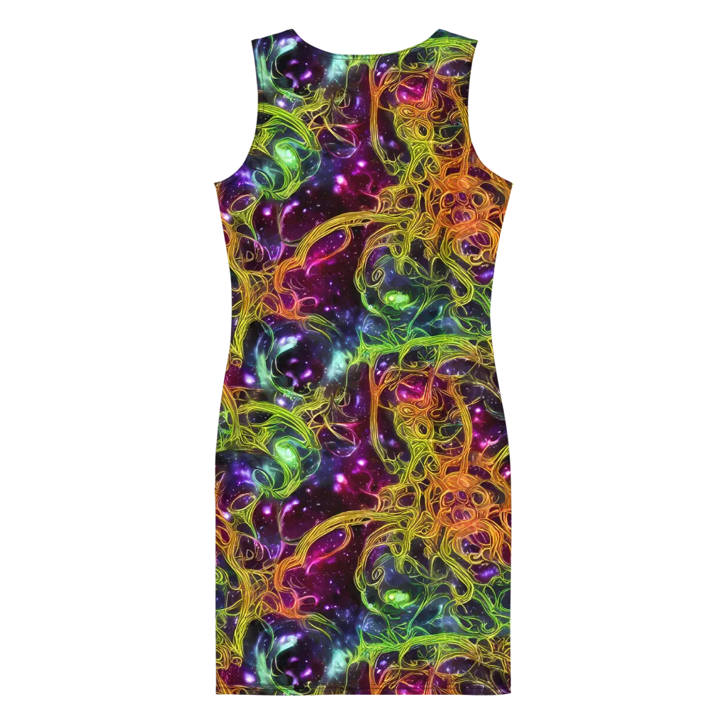 Infinite Filament on Bodycon Dress — Back
