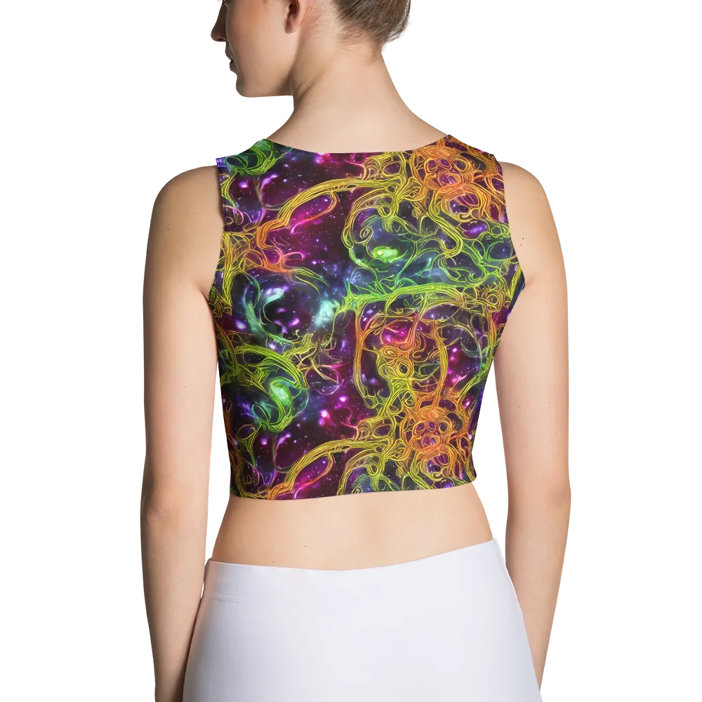 Infinite Filament on Crop Top — Back