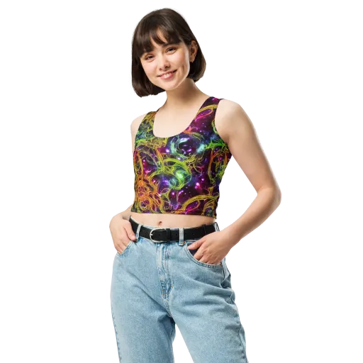Infinite Filament on a Crop Top