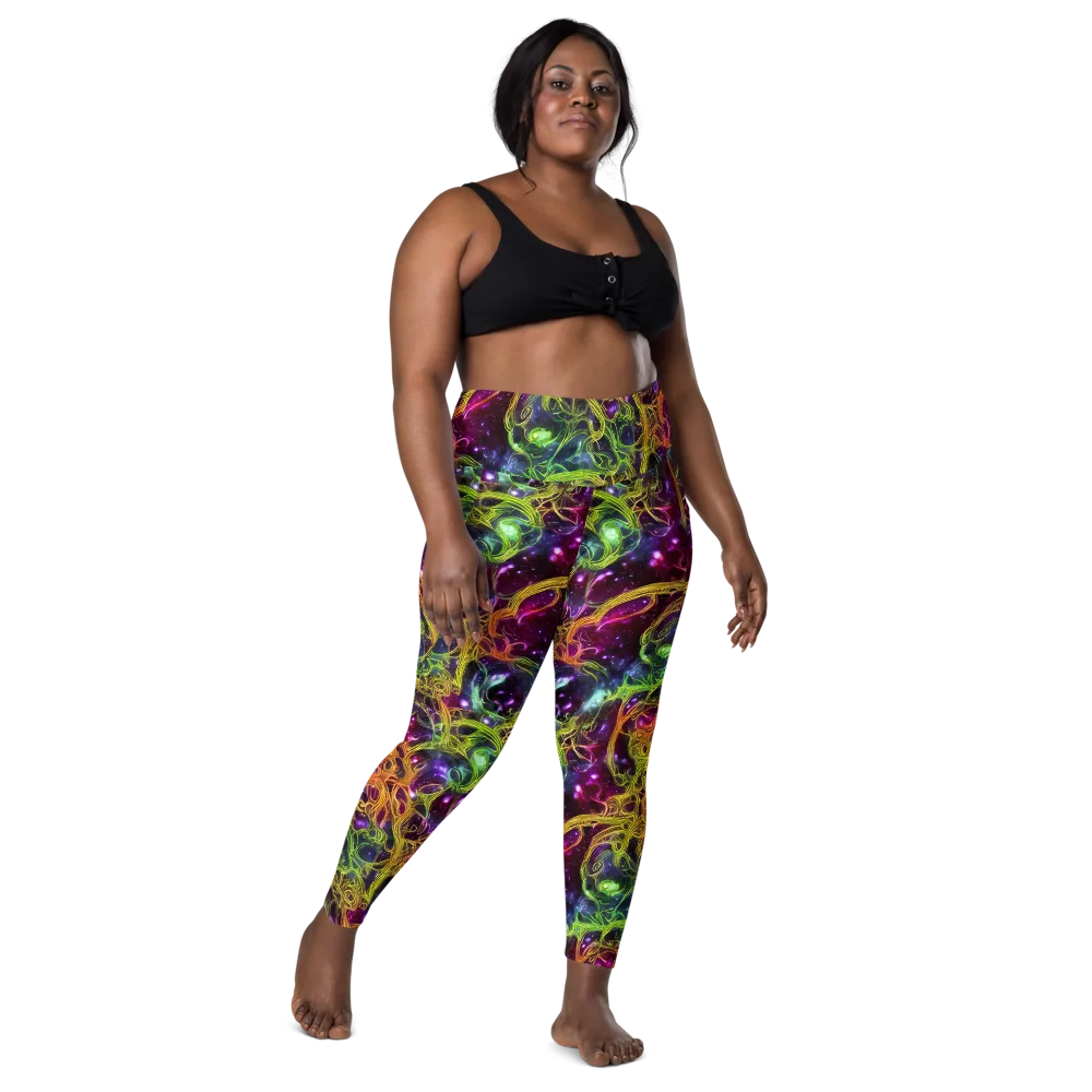 Infinite Filament on Leggings with Pockets — Front