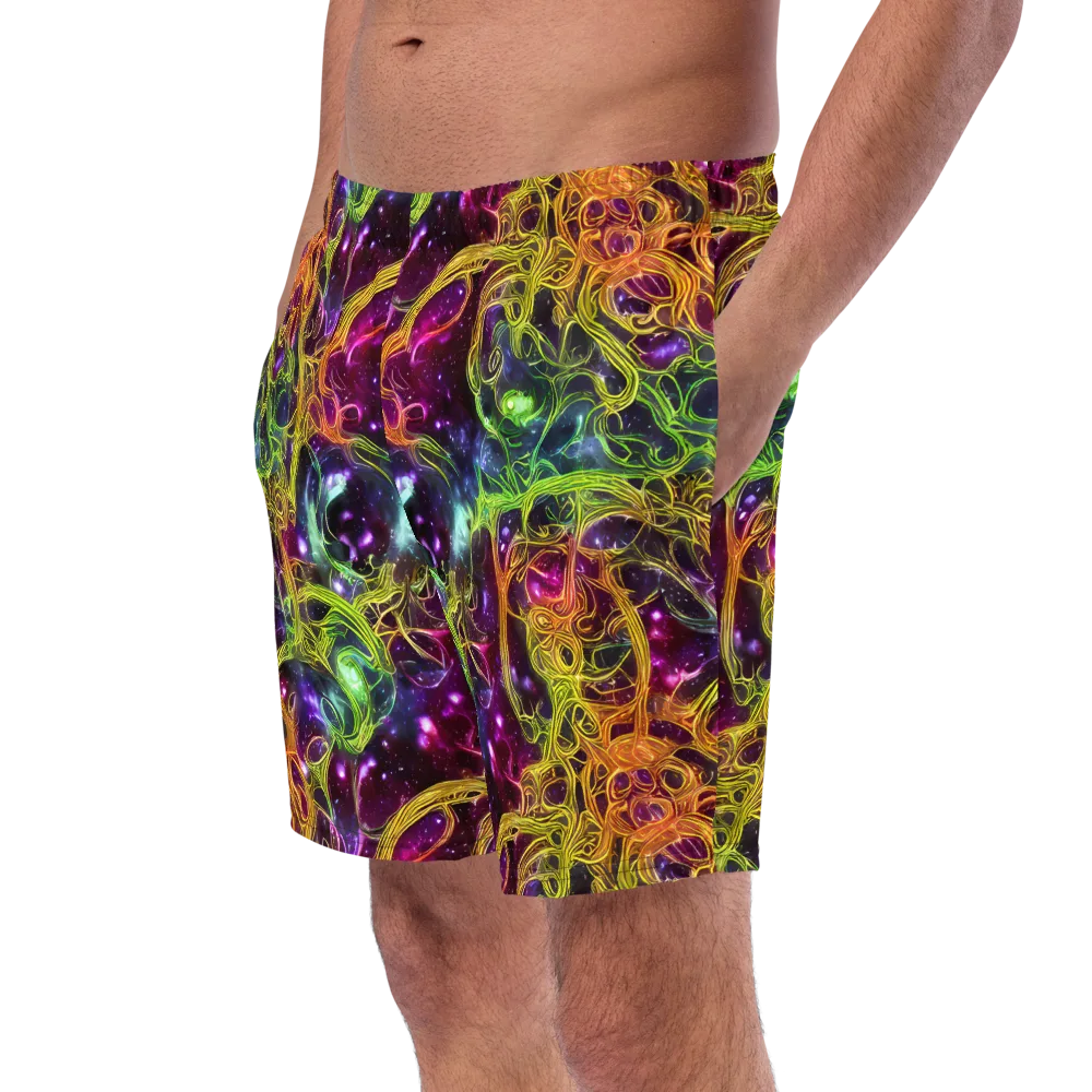 Infinite Filament on Swim Trunks — Left Front