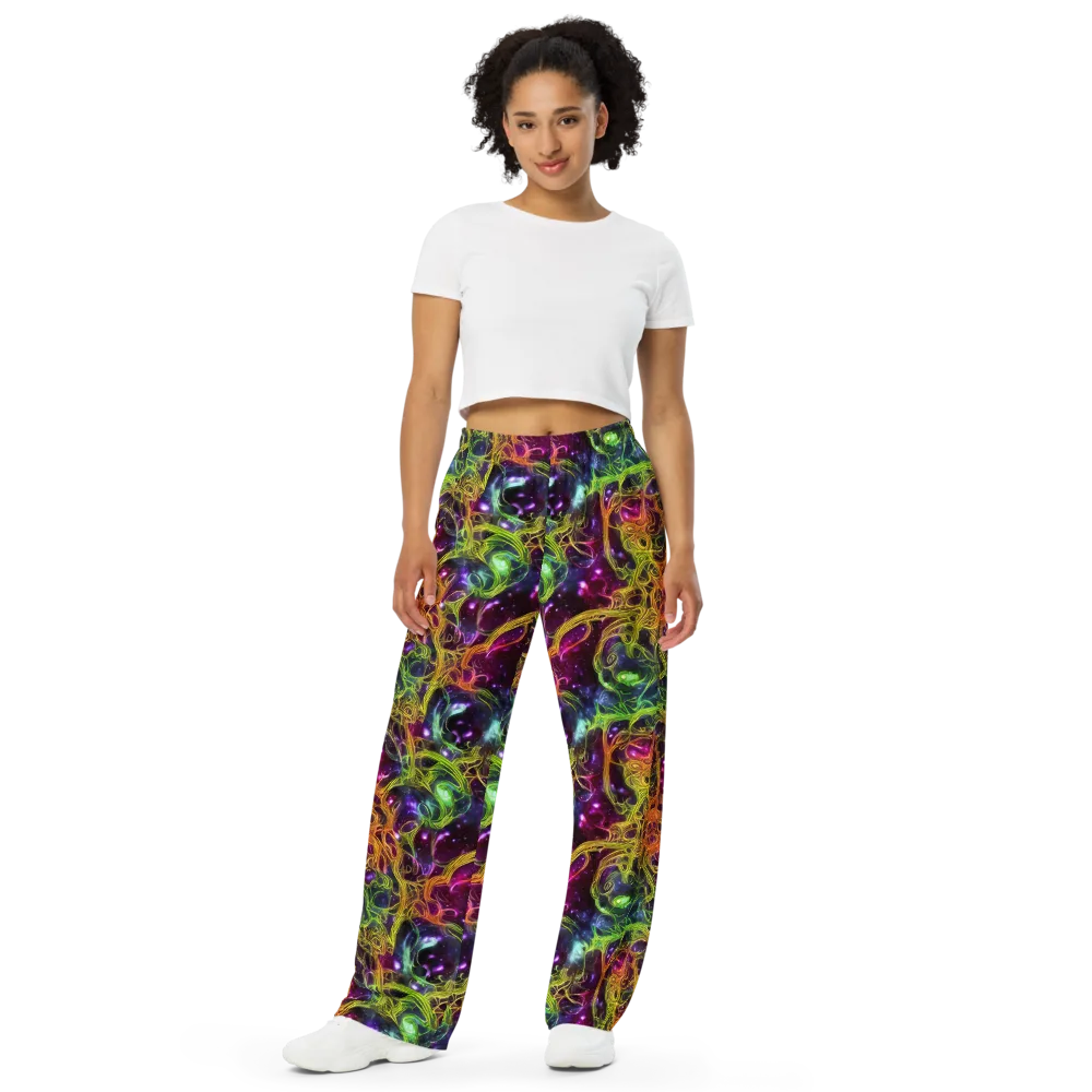 Infinite Filament on Wide-Leg Pants — Front