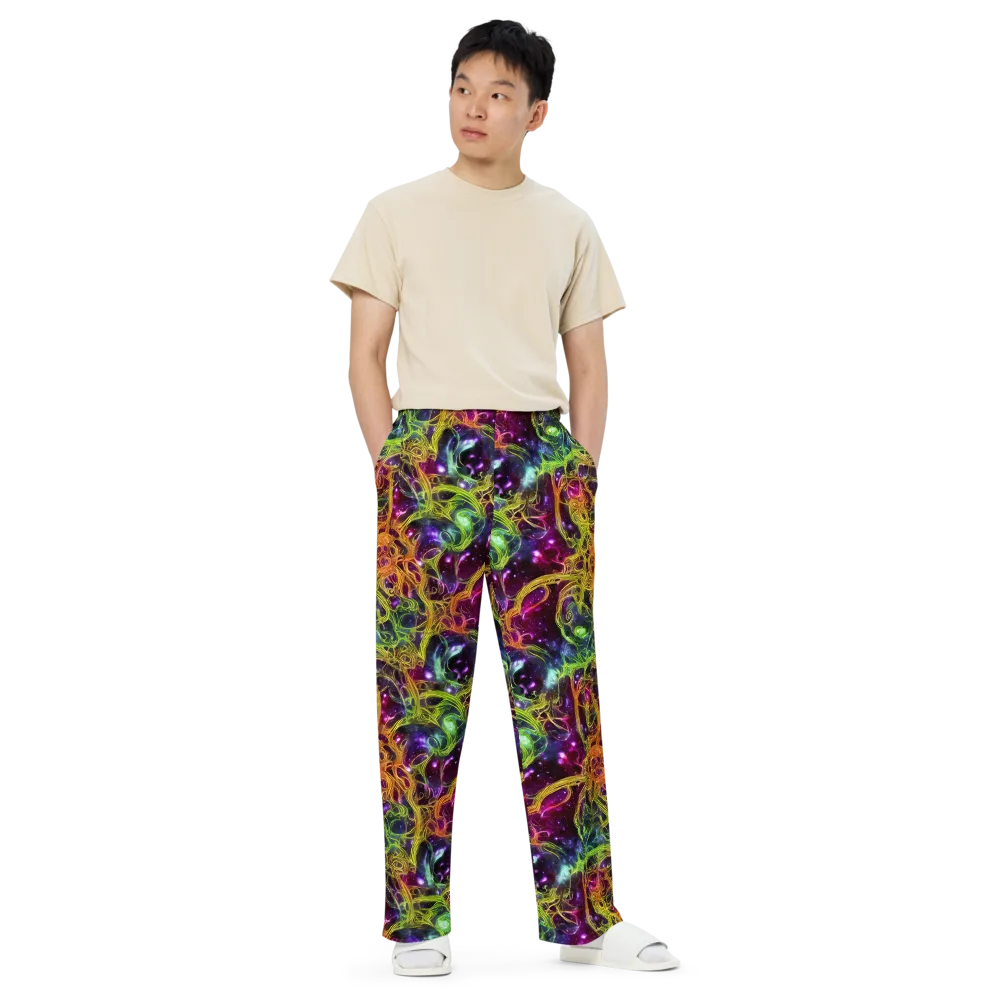 Infinite Filament on Wide-Leg Pants — Front