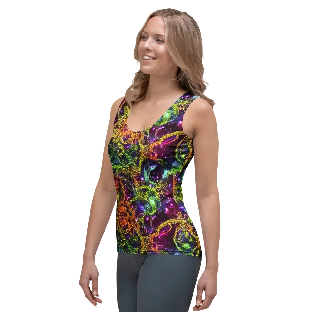 Infinite Filament on Women's Tank Top — Left Front