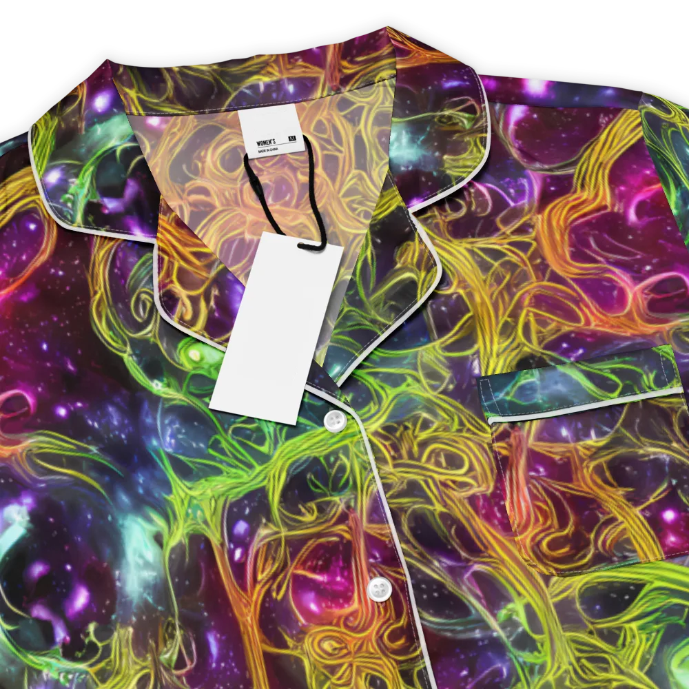 Infinite Filament on Women's Short Sleeve Pajama Top — Product details