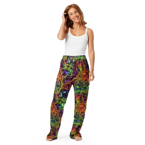 Infinite Filament on a Women's Pajama Pants