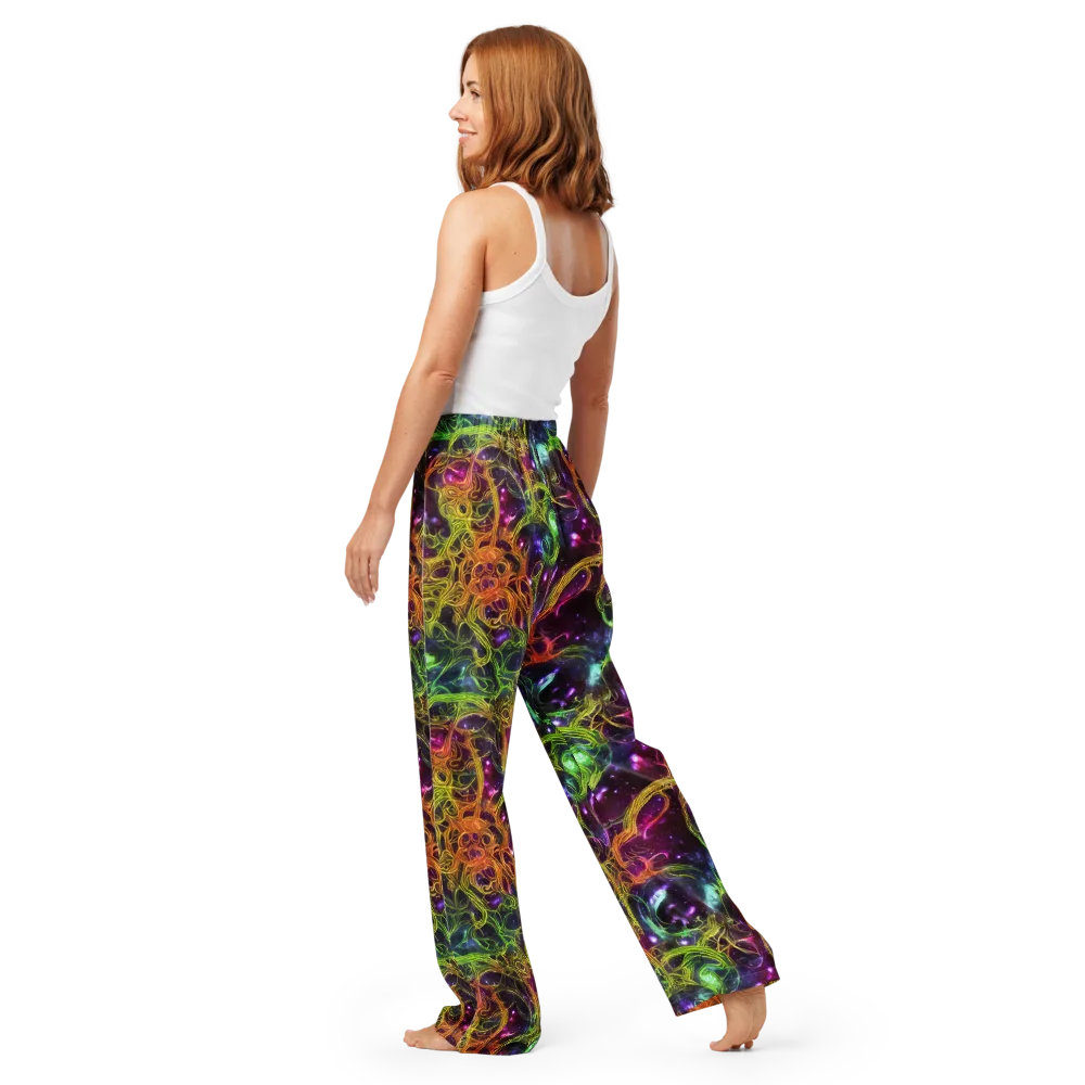 Infinite Filament on Women's Pajama Pants — Back