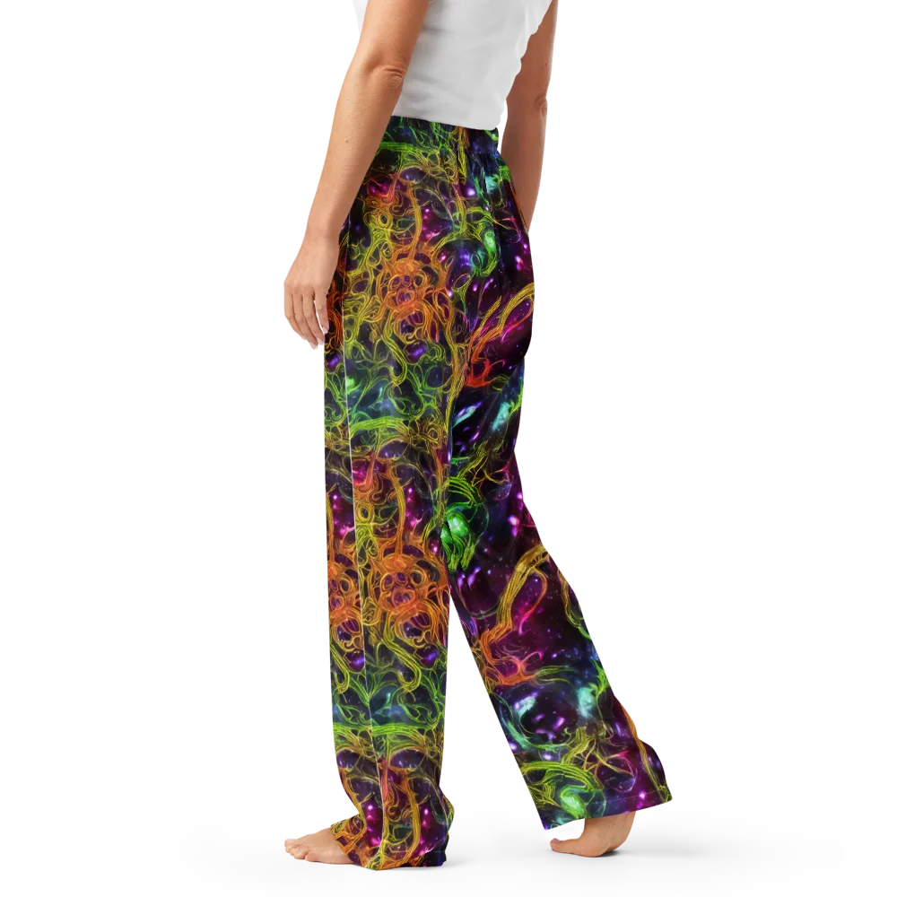 Infinite Filament on Women's Pajama Pants — Left