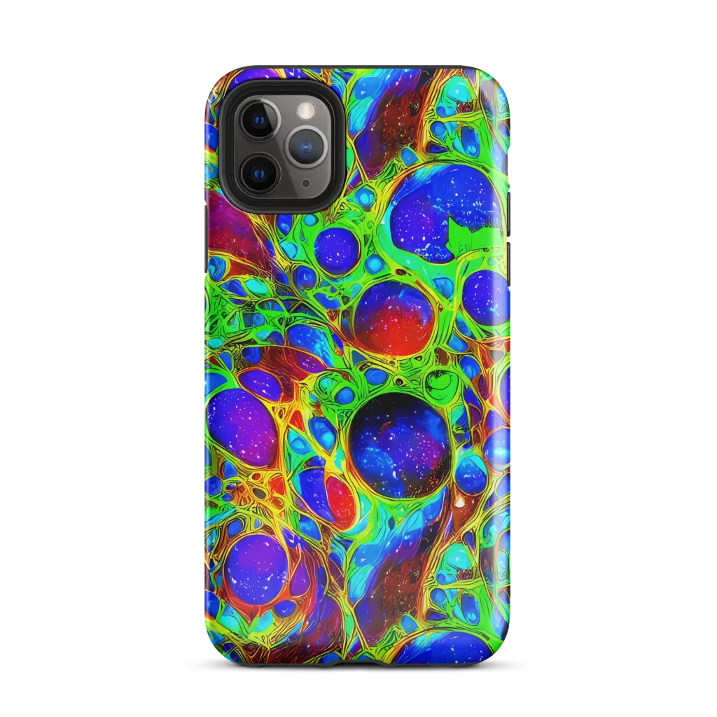 Biomorphic Burst on Tough Case for iPhone® — Front