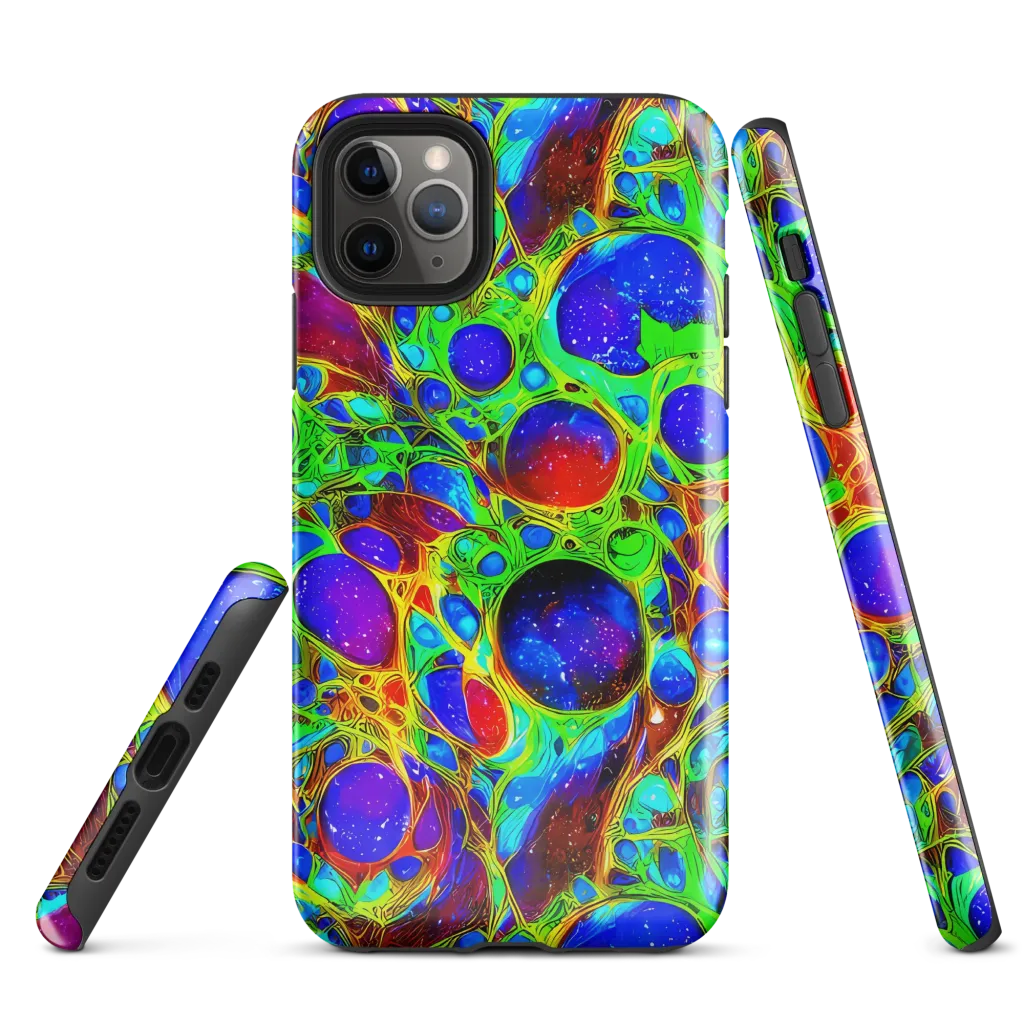 Biomorphic Burst on Tough Case for iPhone® — Front