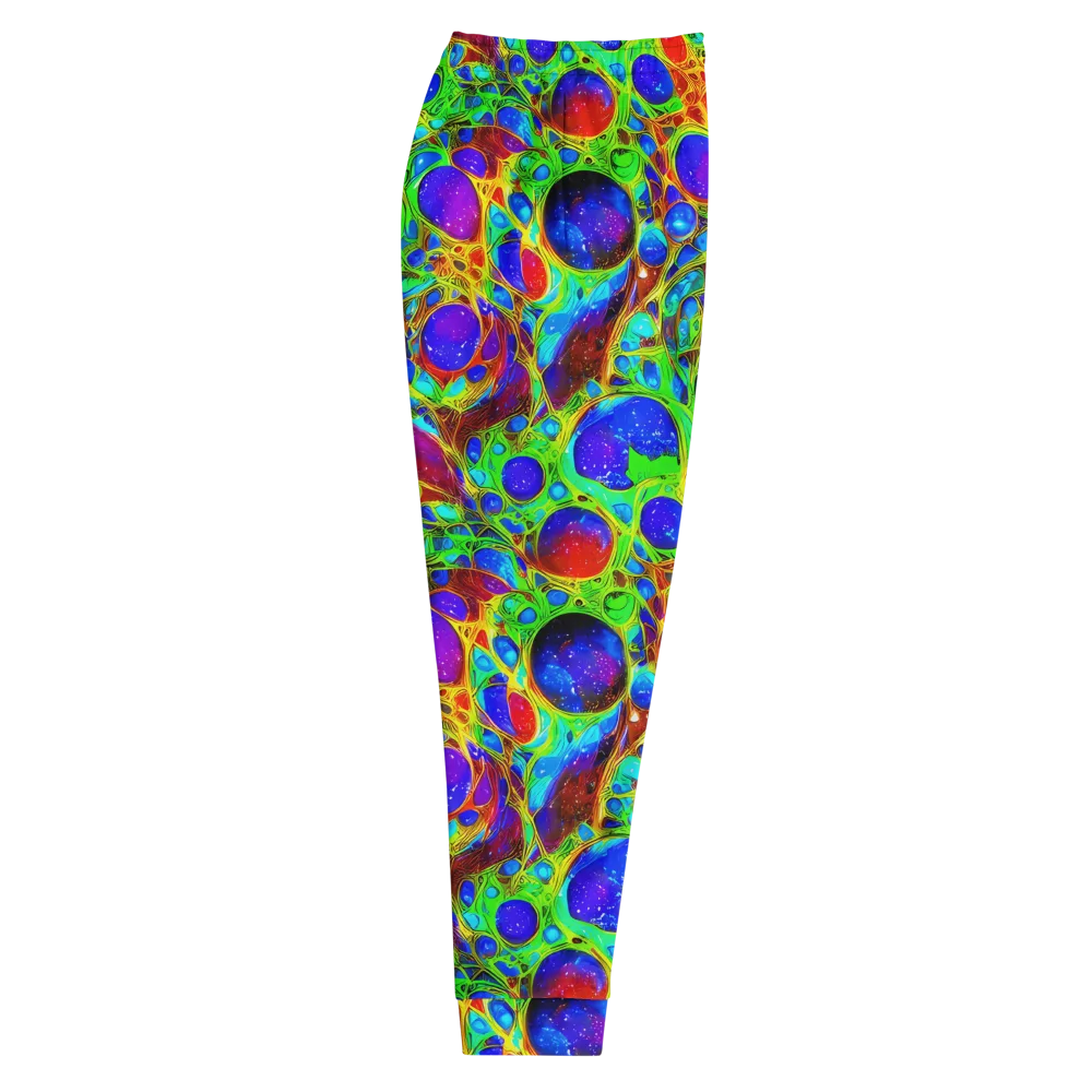 Biomorphic Burst on Men's Joggers — Right
