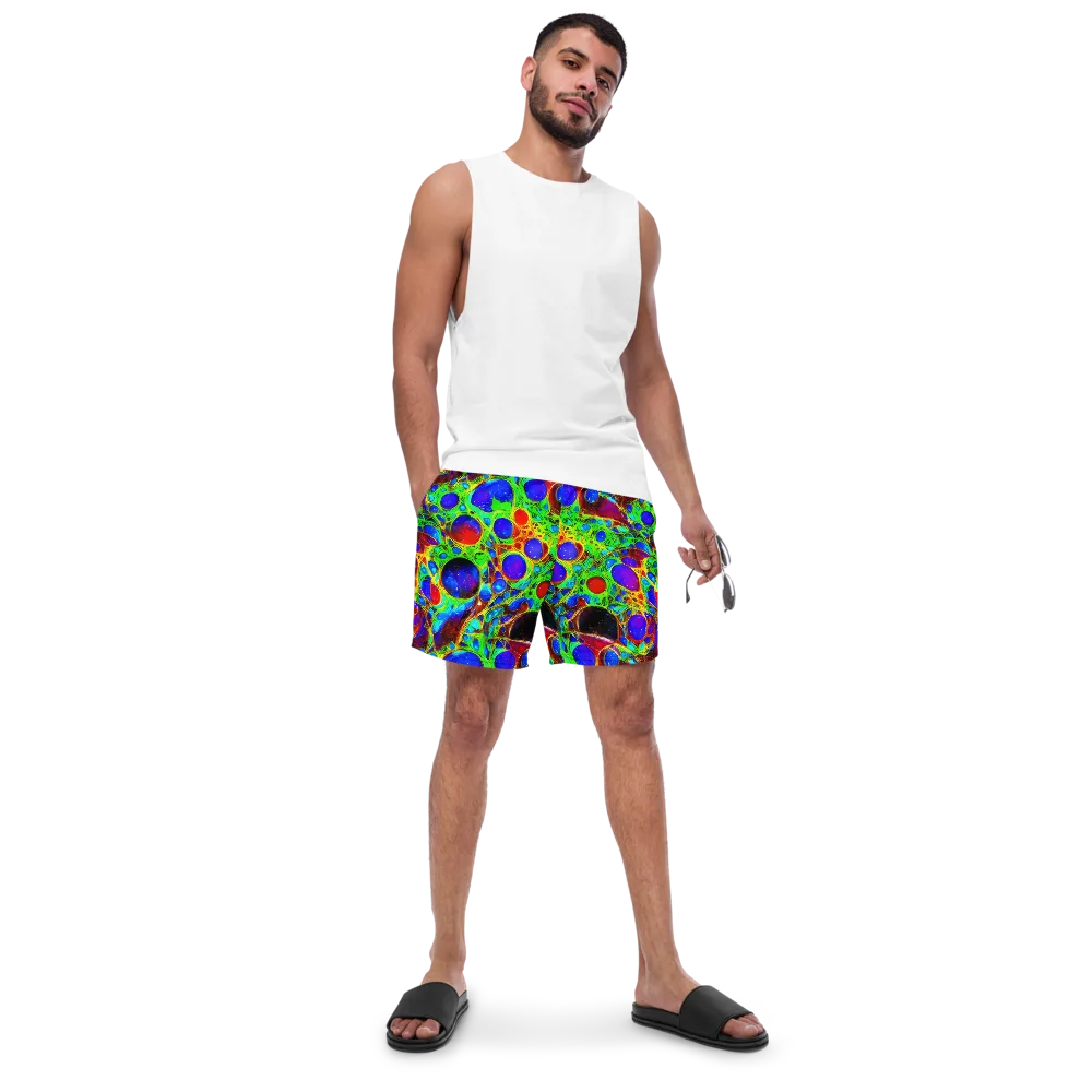 Biomorphic Burst on Swim Trunks — Front