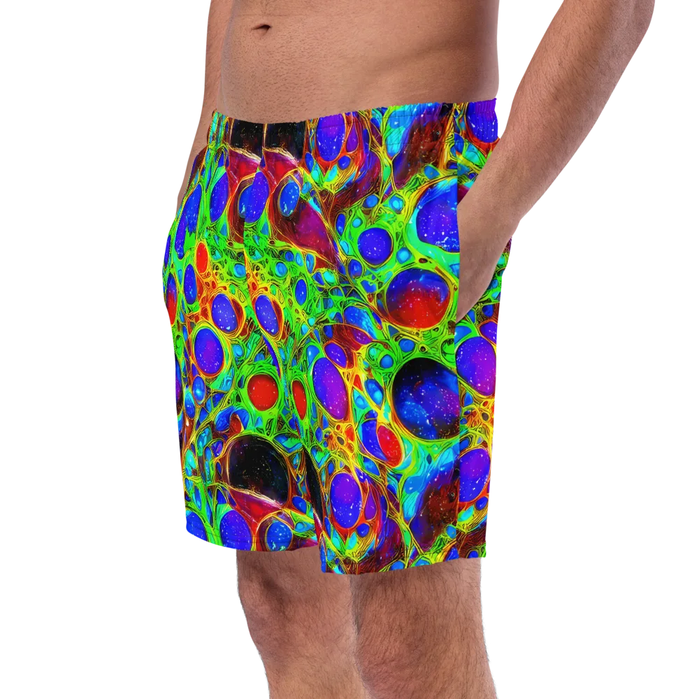 Biomorphic Burst on Swim Trunks — Left Front