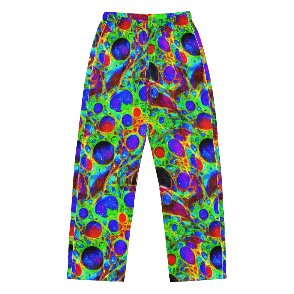 Biomorphic Burst on Women's Pajama Pants — Front