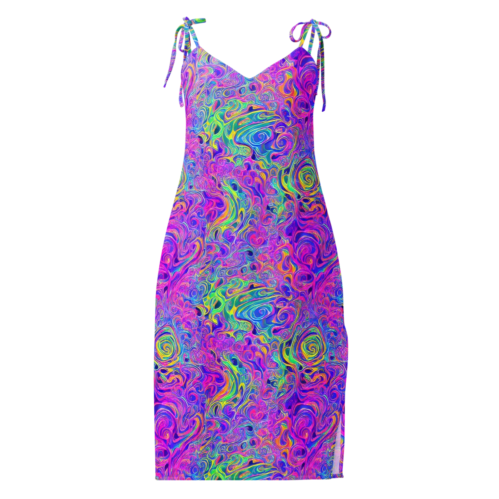 Kaleido Fever on Slip Dress — Front