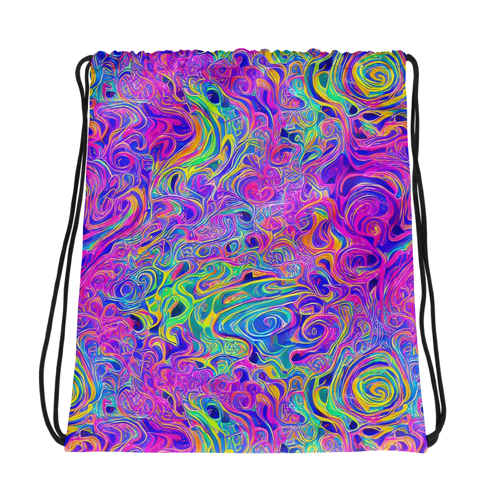 Kaleido Fever on Drawstring Bag — Photo