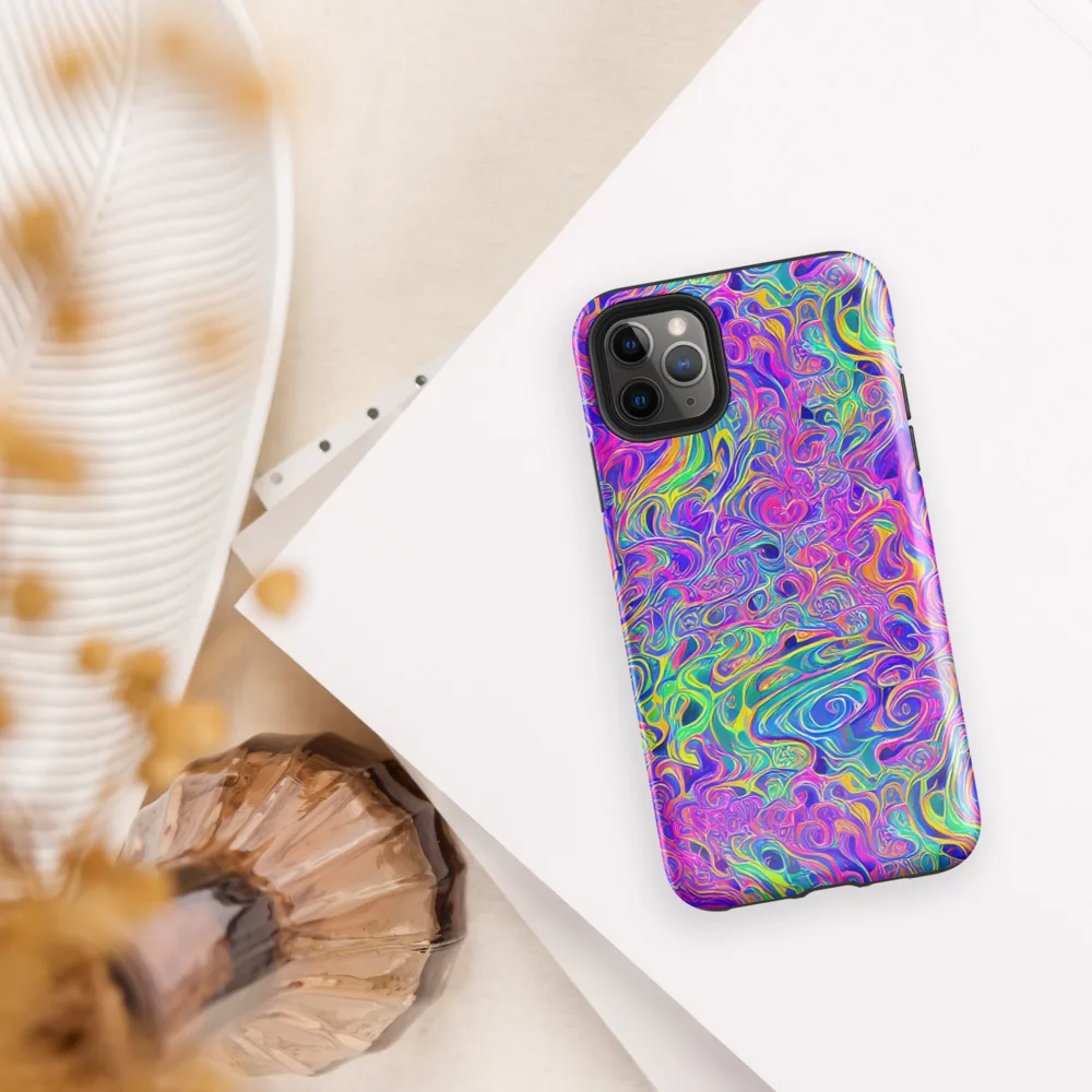 Kaleido Fever on Tough Case for iPhone® — Front