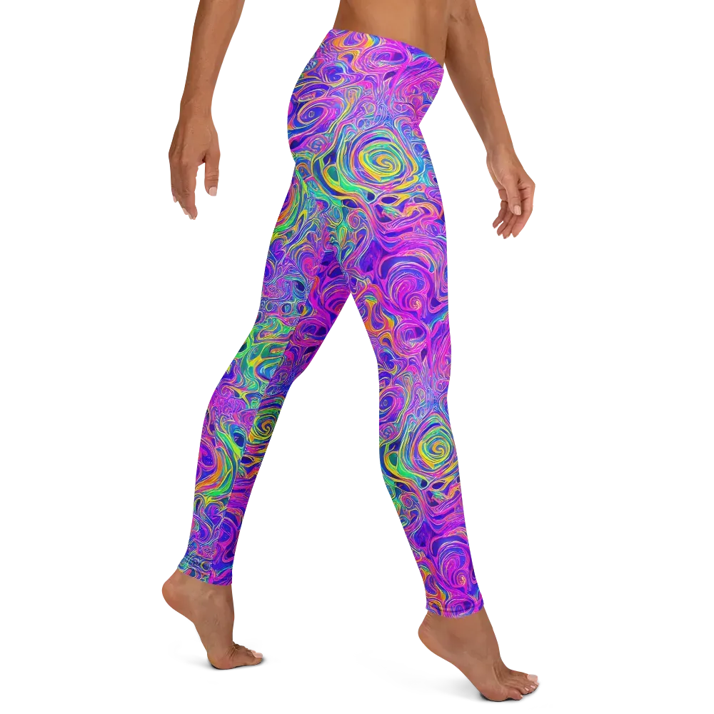 Kaleido Fever on Leggings — Right