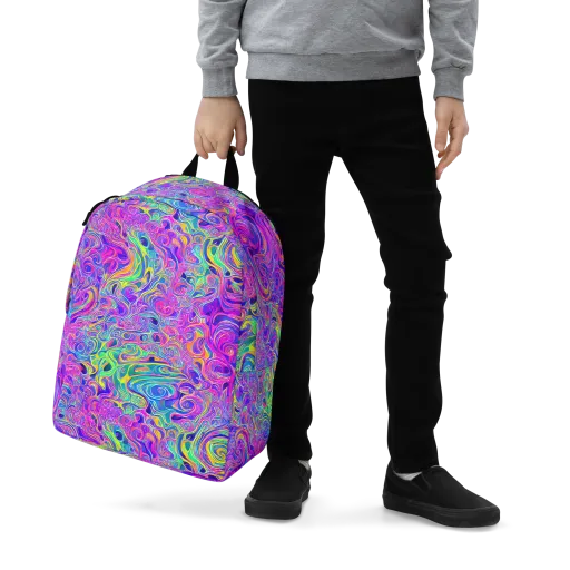Kaleido Fever on a Minimalist Backpack