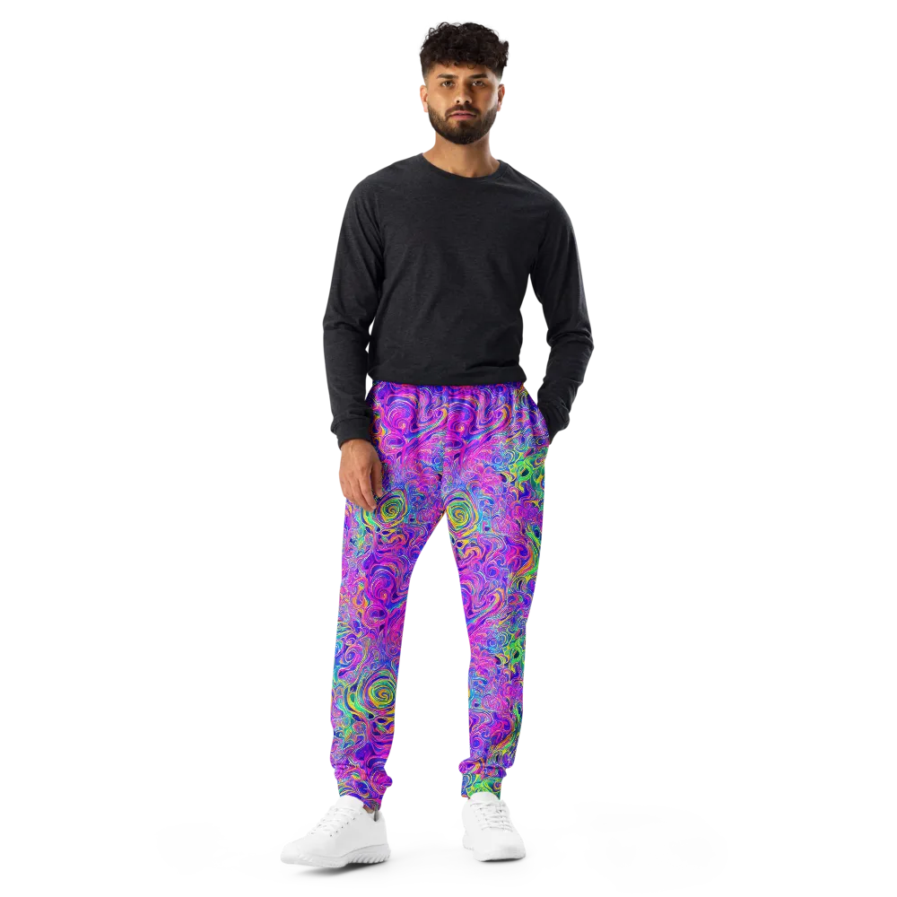 Kaleido Fever on Men's Joggers — Front