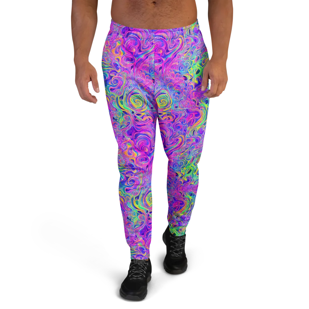 Kaleido Fever on Men's Joggers — Front