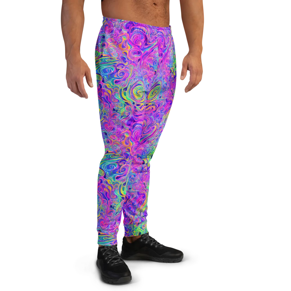 Kaleido Fever on Men's Joggers — Right