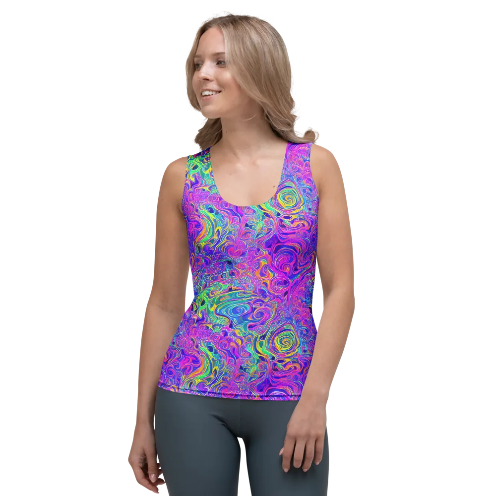 Kaleido Fever on Women's Tank Top — Front
