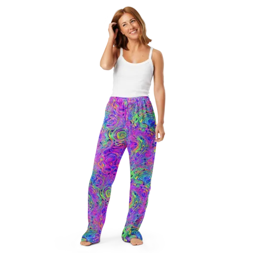 Kaleido Fever on a Women's Pajama Pants