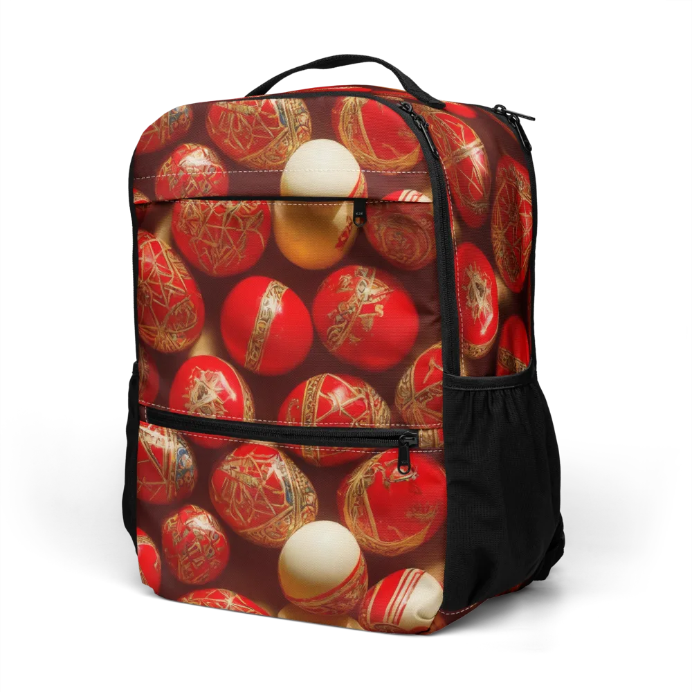 Gilded Bauble on Utility Backpack — Left Front