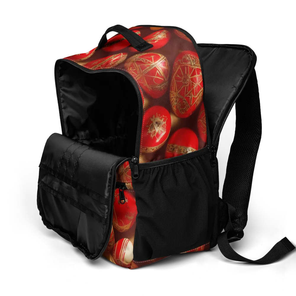 Gilded Bauble on Utility Backpack — Product details 2