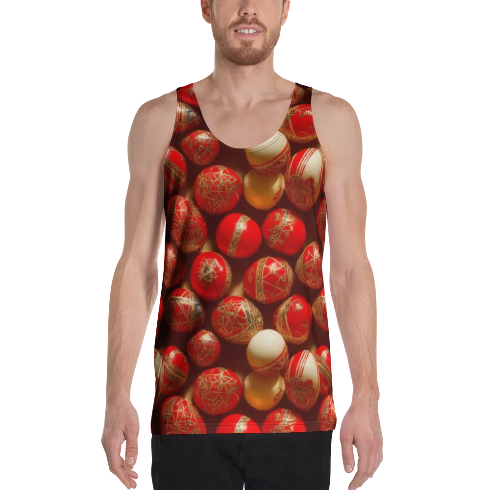 Gilded Bauble on Men's Tank Top — Front