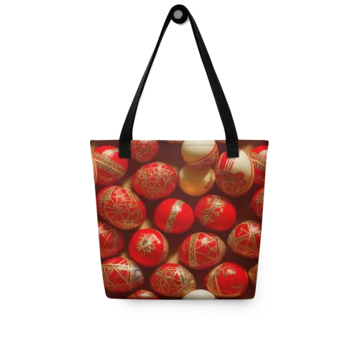 Gilded Bauble on a Tote Bag