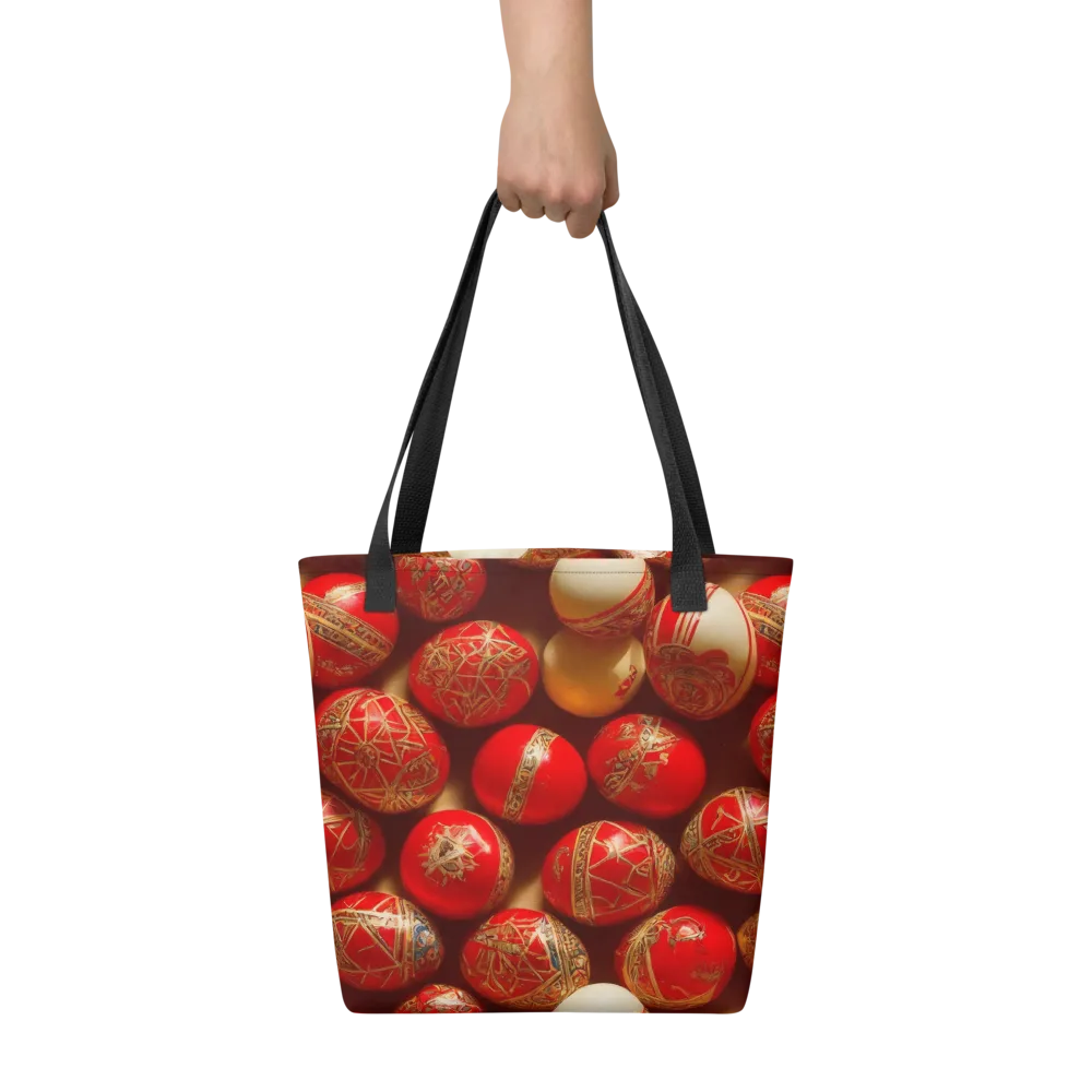 Gilded Bauble on Tote Bag — Front