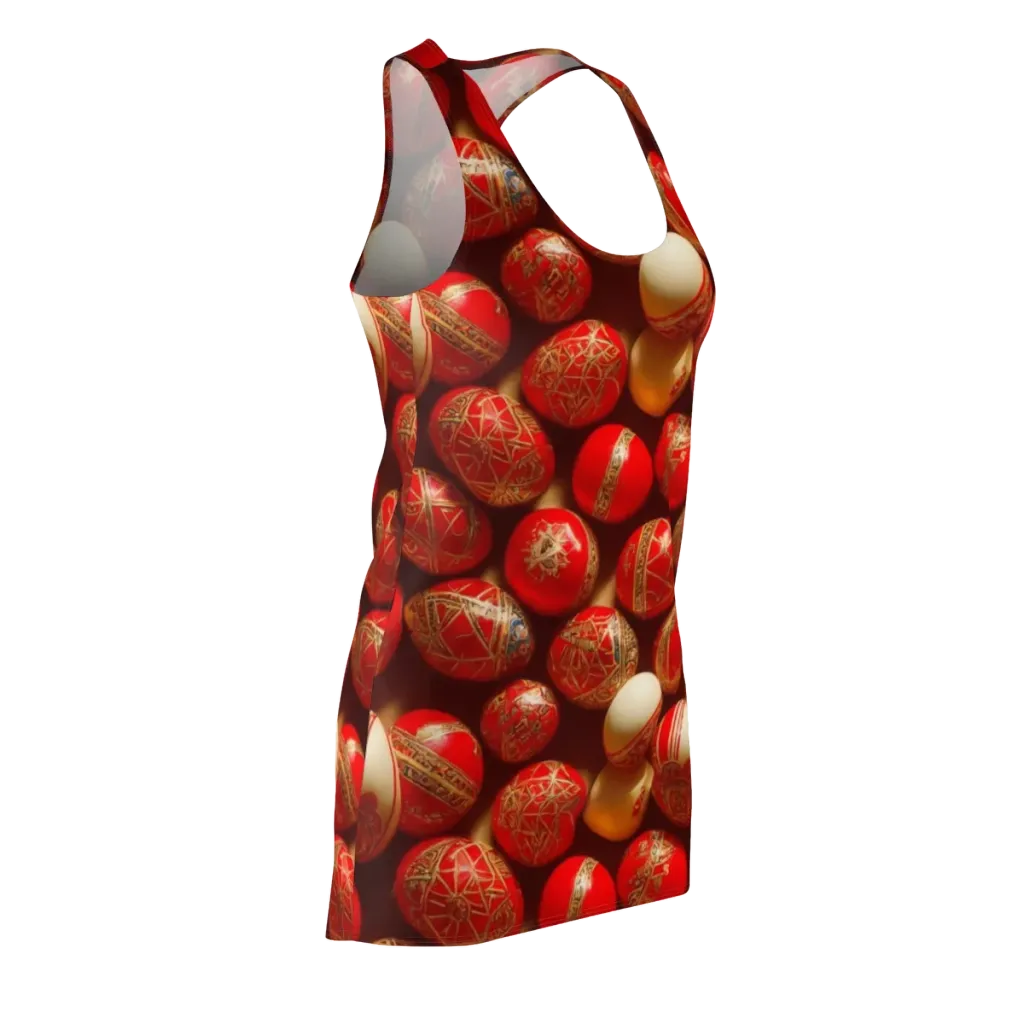 Gilded Bauble on Racerback Dress — Front Side