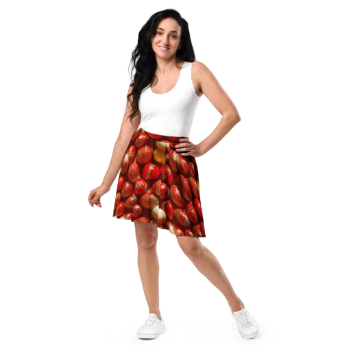 Gilded Bauble on a Skater Skirt
