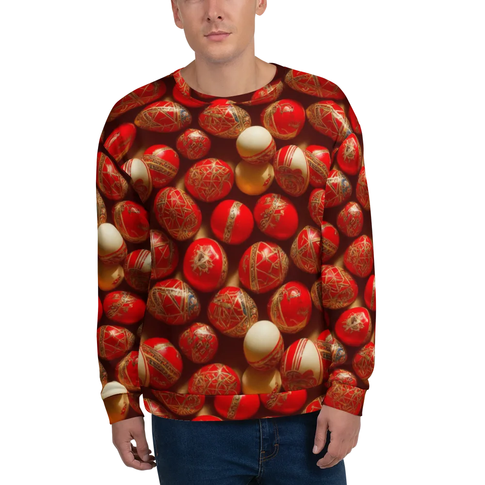 Gilded Bauble on Sweatshirt — Front