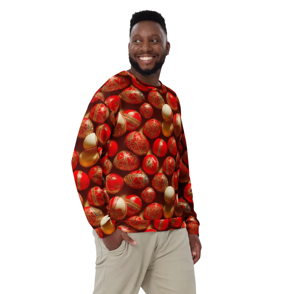 Gilded Bauble on Sweatshirt — Front