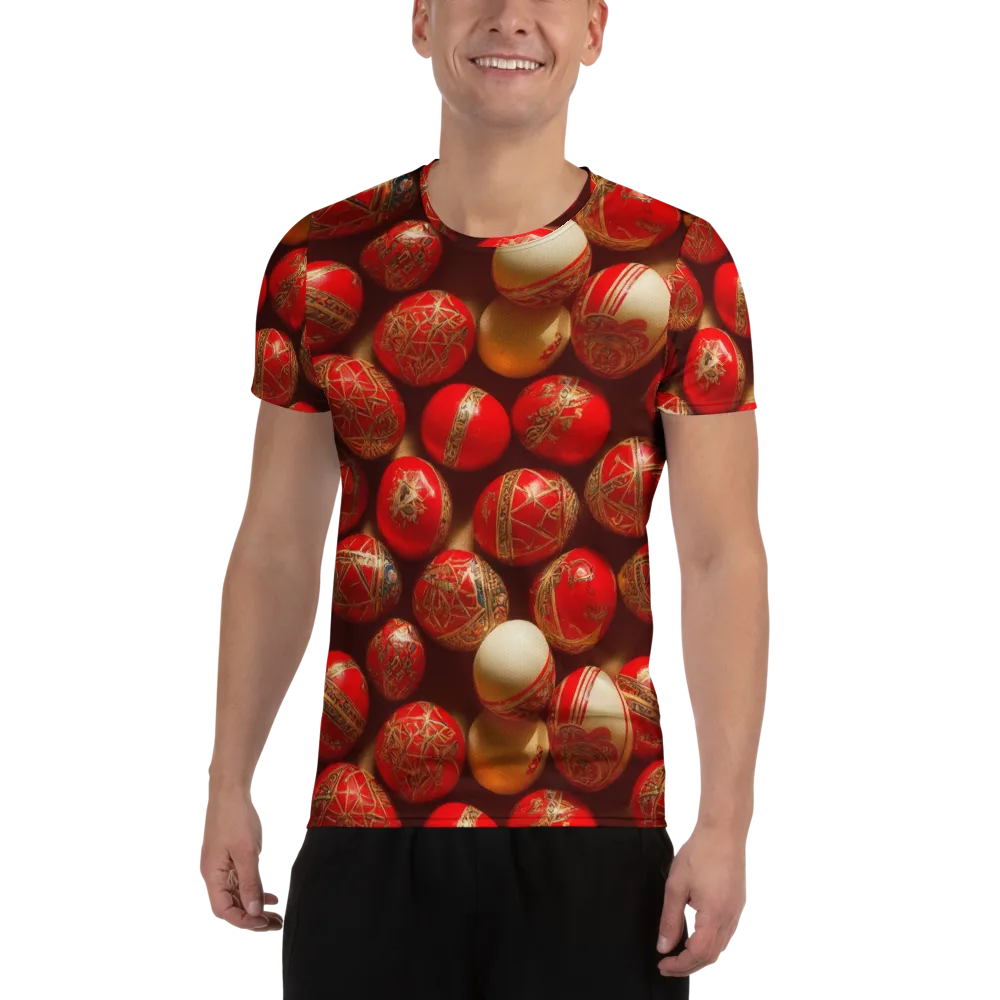 Gilded Bauble on Men's Athletic T-Shirt — Front